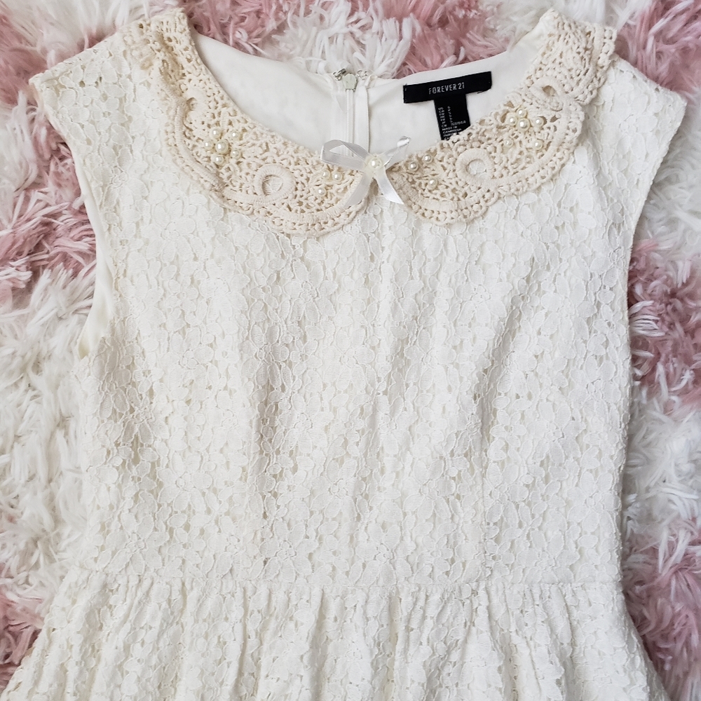 Forever 21 - Lace white dress